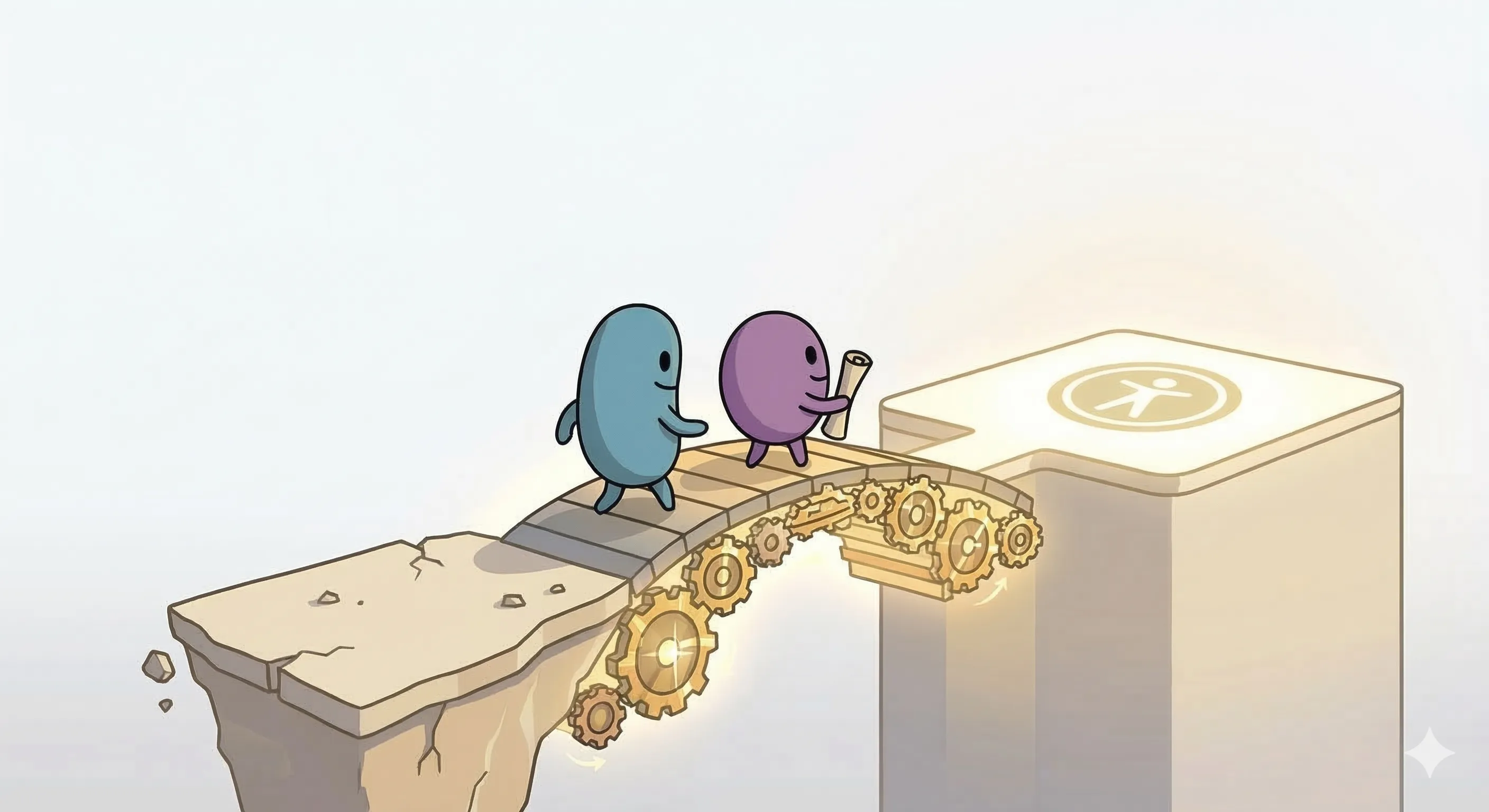 Abstract illustration representing program structure and organizational alignment