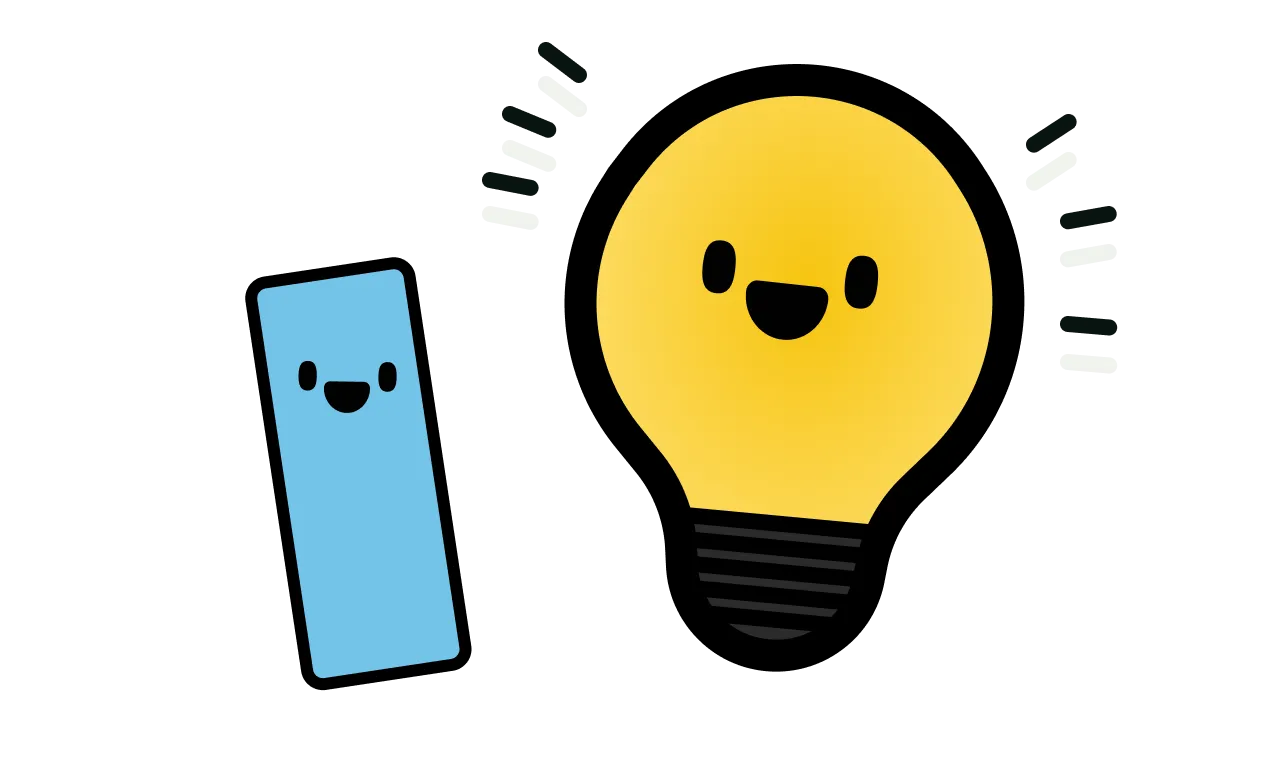 A character with a cane talking with another character